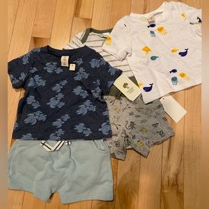 5-piece lot NWT baby boy outfits - 3month